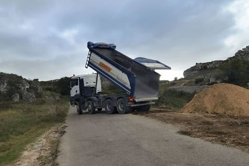 Strada Murgia Timone - lavori