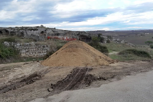 Strada Murgia Timone - lavori