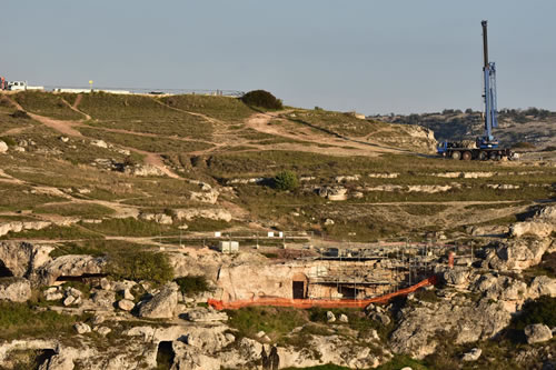 Cripta di Sant’Agnese - Lavori