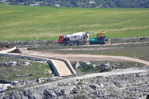 Strada Murgia Timone - lavori