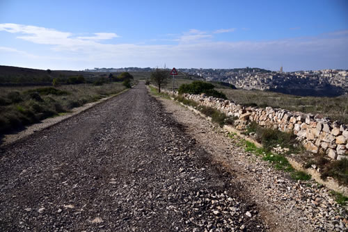 Strada Murgia Timone - lavori