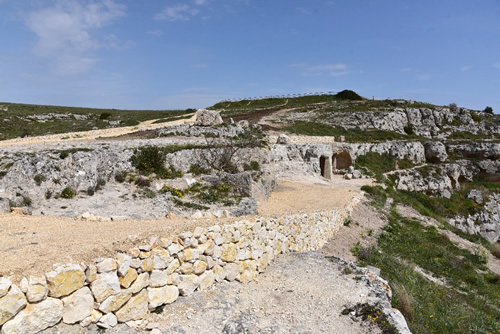 Belvedere lato Madonna delle tre porte - lavori