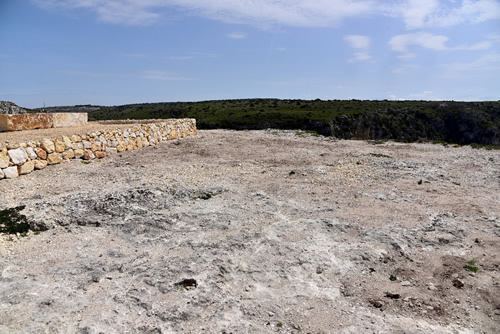 Belvedere lato Madonna delle tre porte - lavori