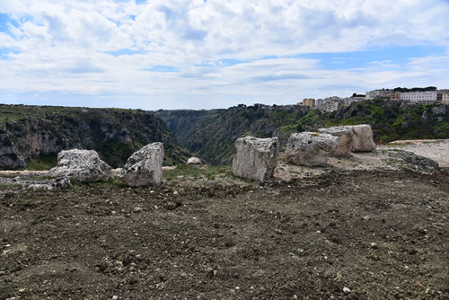 Belvedere lato Madonna delle tre porte - lavori