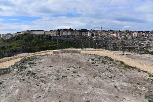 Belvedere lato Madonna delle tre porte - lavori