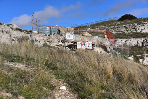 Madonna delle tre porte - Lavori