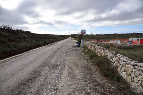 Strada Murgia Timone - lavori