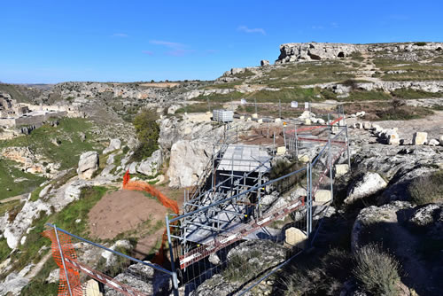 Cripta di Sant’Agnese - Lavori