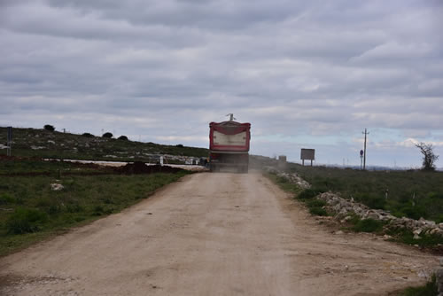 Strada Murgia Timone - lavori