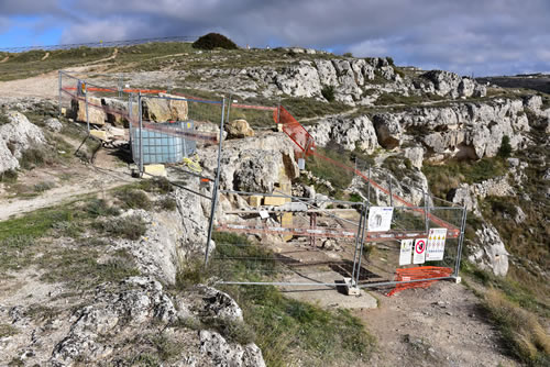 Madonna delle tre porte - Lavori