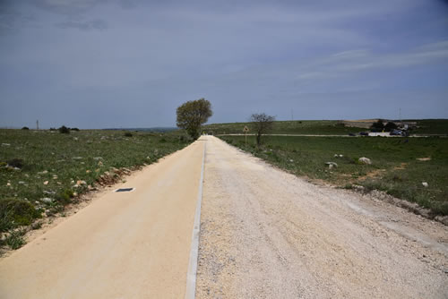 Strada Murgia Timone - lavori