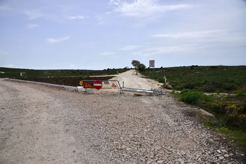 Strada Murgia Timone - lavori