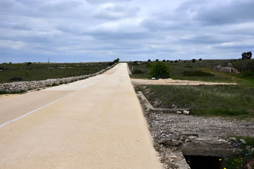 Strada Murgia Timone - lavori