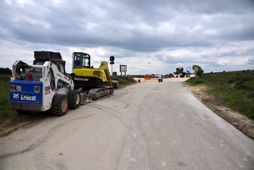 Strada Murgia Timone - lavori