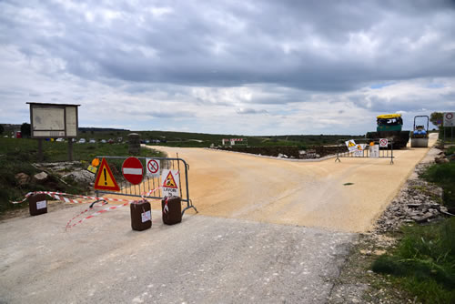 Strada Murgia Timone - lavori