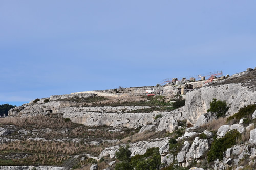 Madonna delle tre porte - Lavori