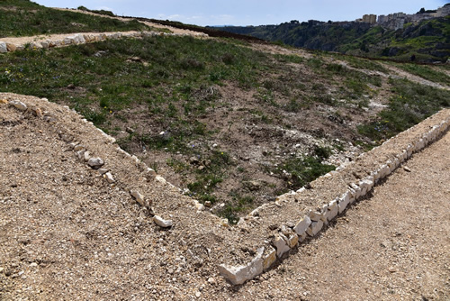 Belvedere lato Madonna delle tre porte - lavori