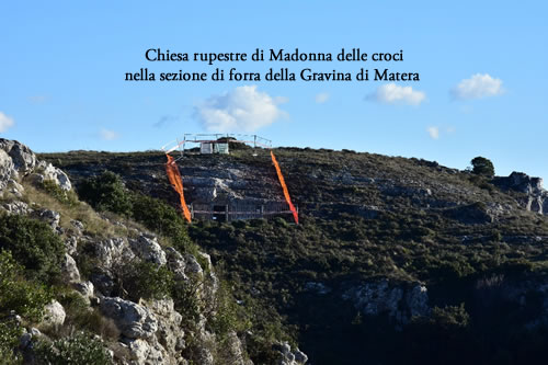 Sezione di Forra della Gravina di Matera